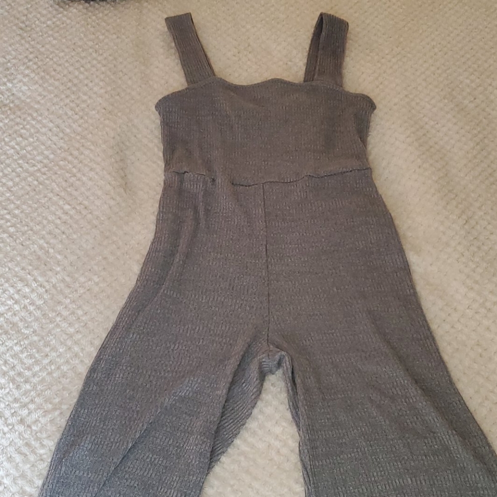 Gray Jumpsuit